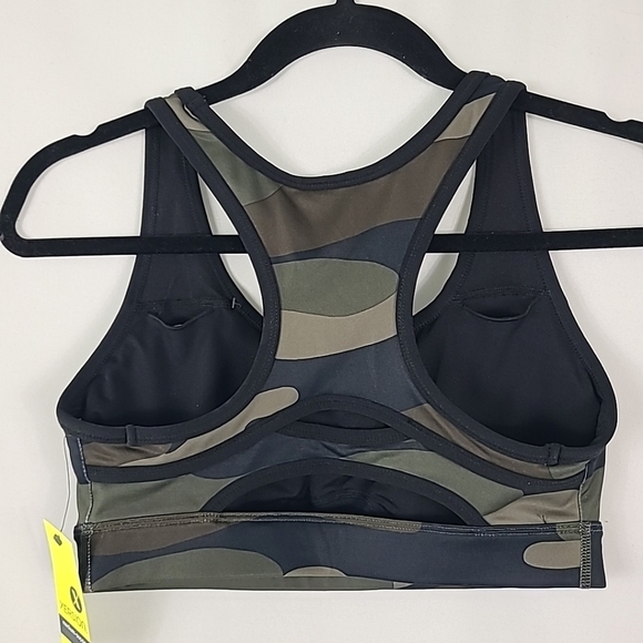 NWT Xersion Women's Medium Support Camo Sports Bra Sz S - Picture 4 of 6